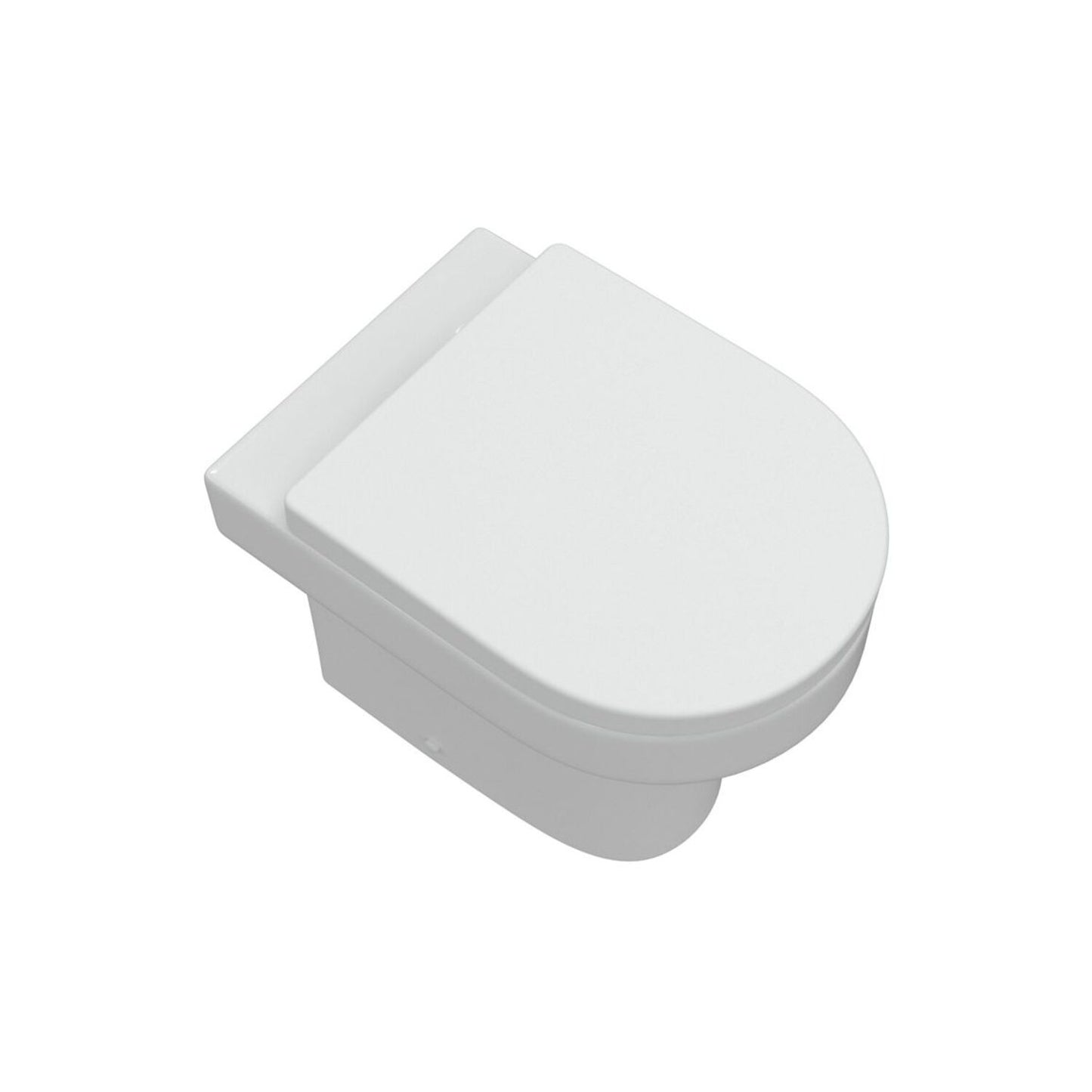 Lani Rimless Back To Wall Comfort Height WC & Soft Close Seat
