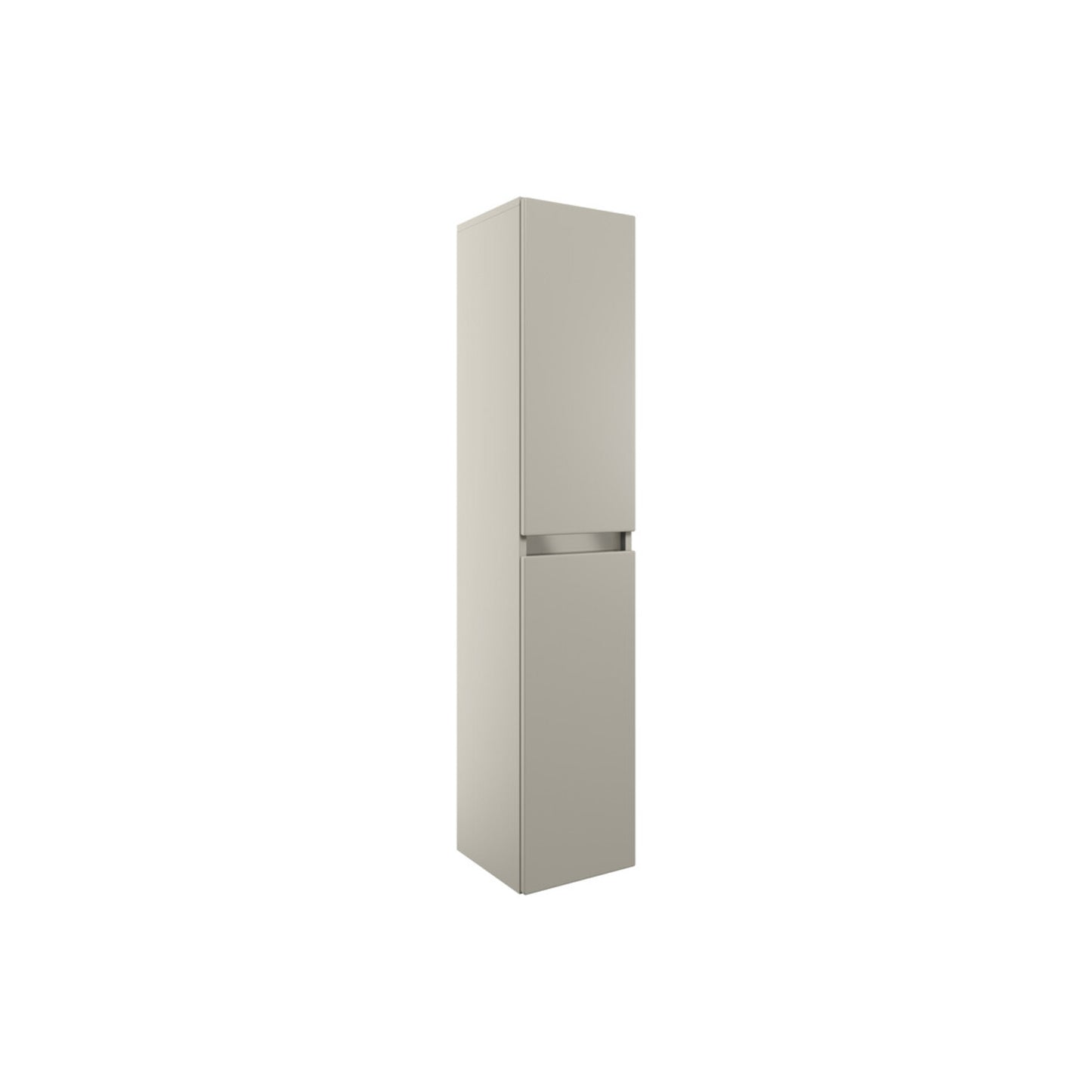 Halona 300mm 2 Door Wall Hung Tall Unit - Matt Latte