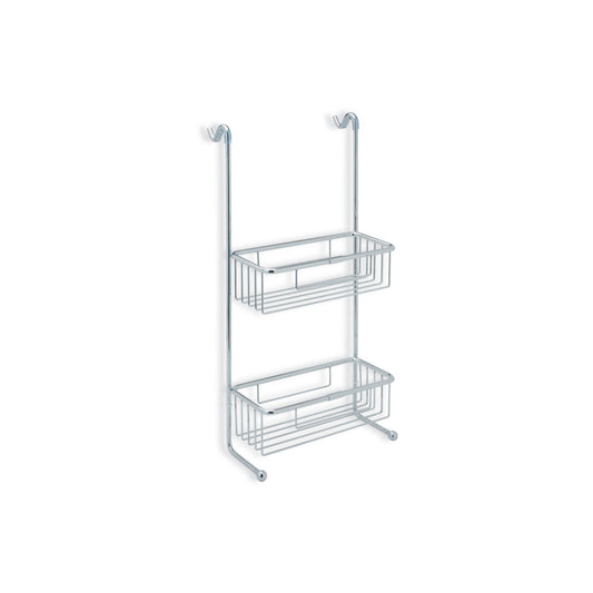 Zerelle 2-Tier Shower Caddy - Chrome