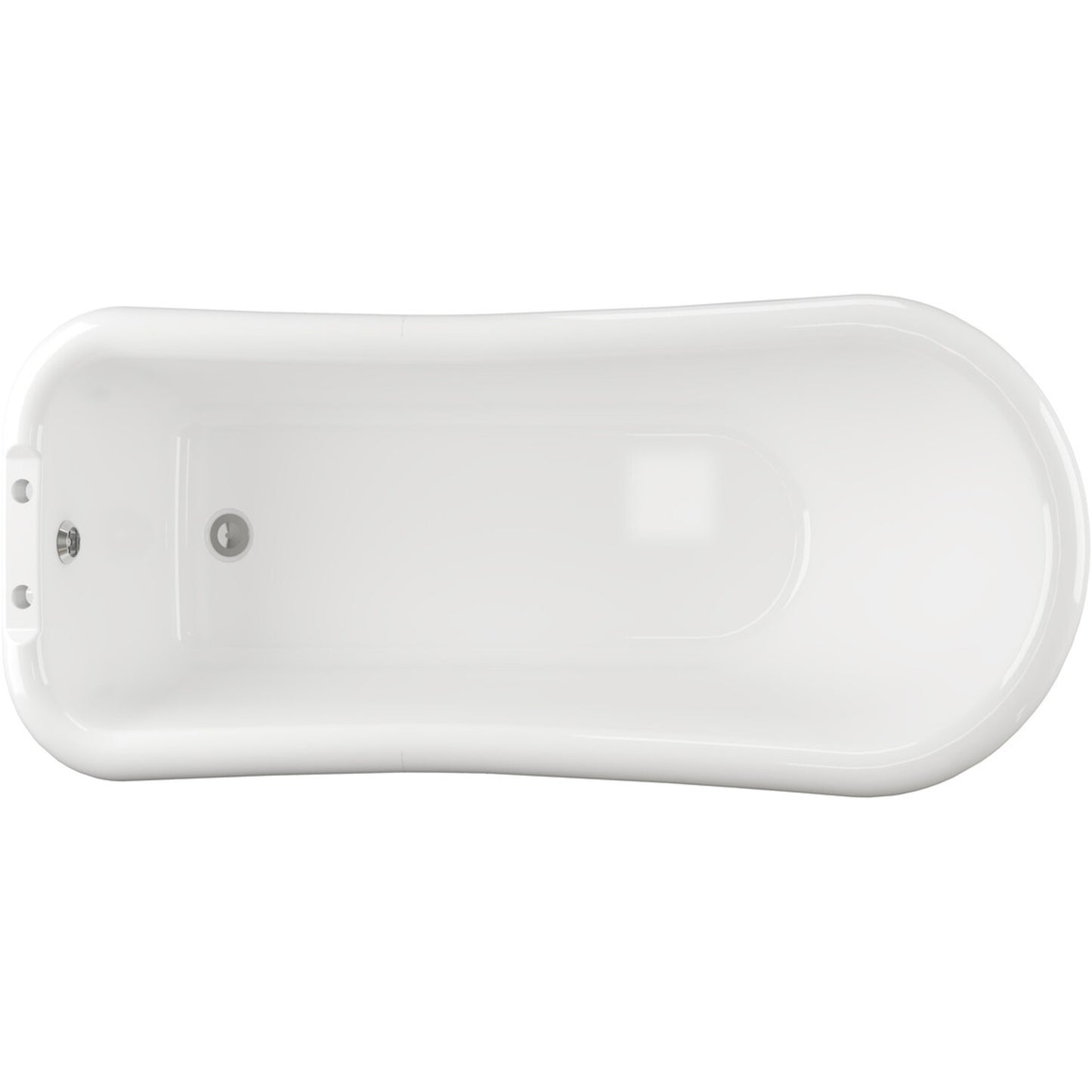 Caldra Freestanding 1530x670x760mm 2 Tap Hole Bath w/Feet