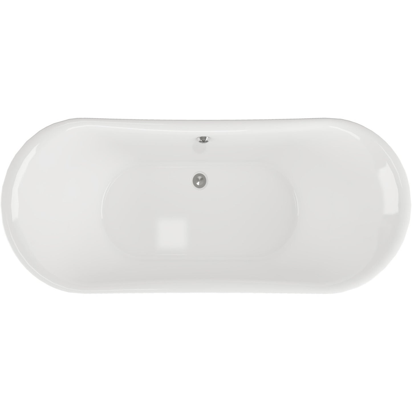 Isara Freestanding 1760x710x775mm 0 Tap Hole Bath w/Feet