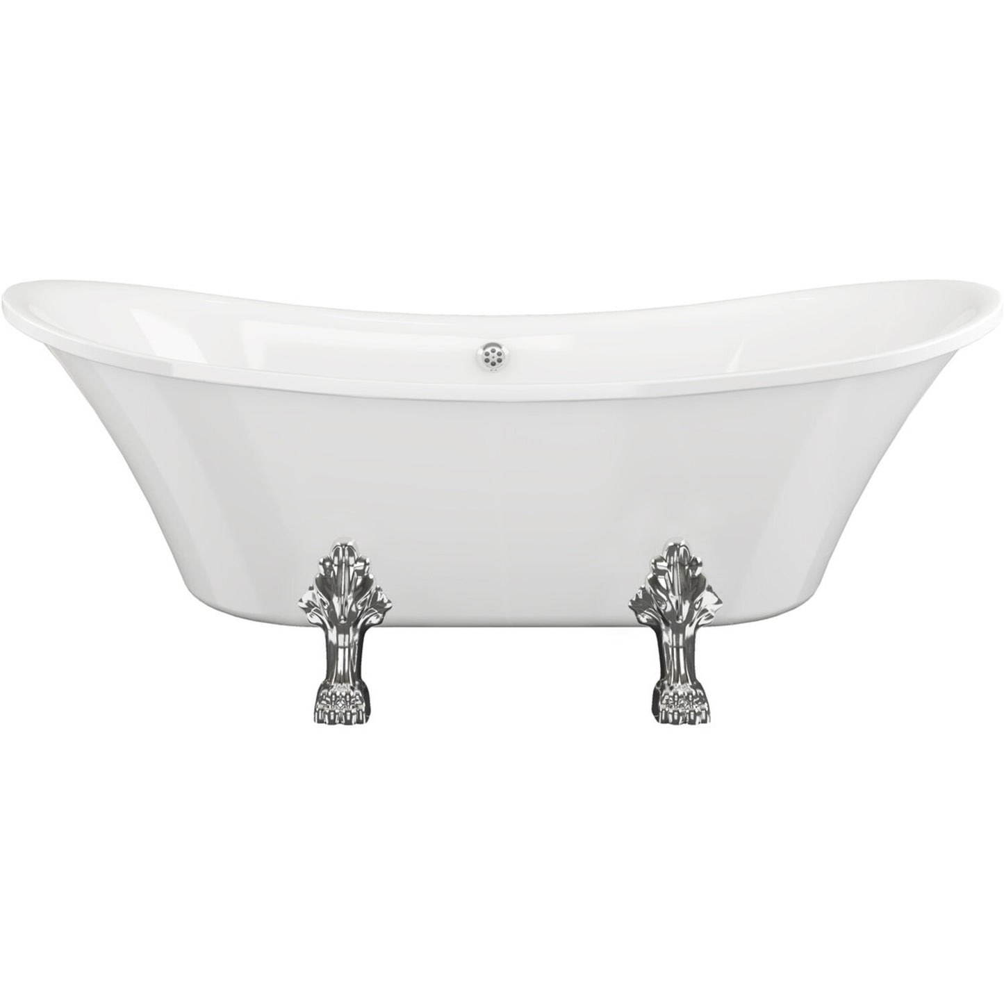 Isara Freestanding 1760x710x775mm 0 Tap Hole Bath w/Feet