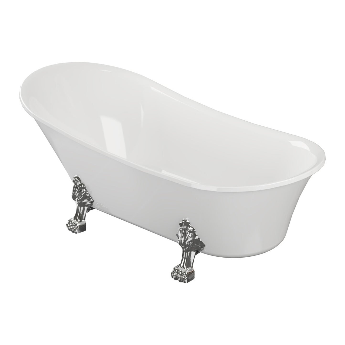 Sereniq Freestanding 1620x700x770mm 0 Tap Hole Bath w/Feet