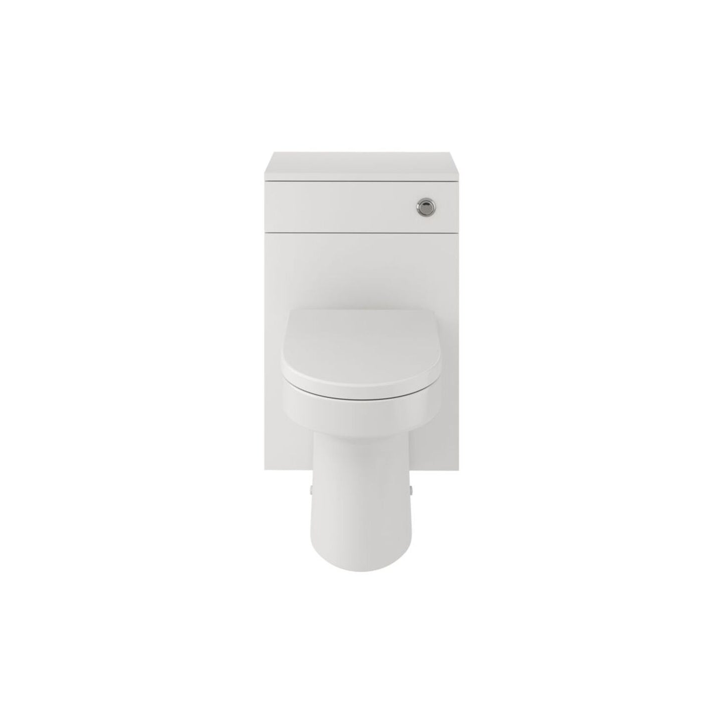Yuna 650mm Basin Unit & WC Unit Pack - White Gloss