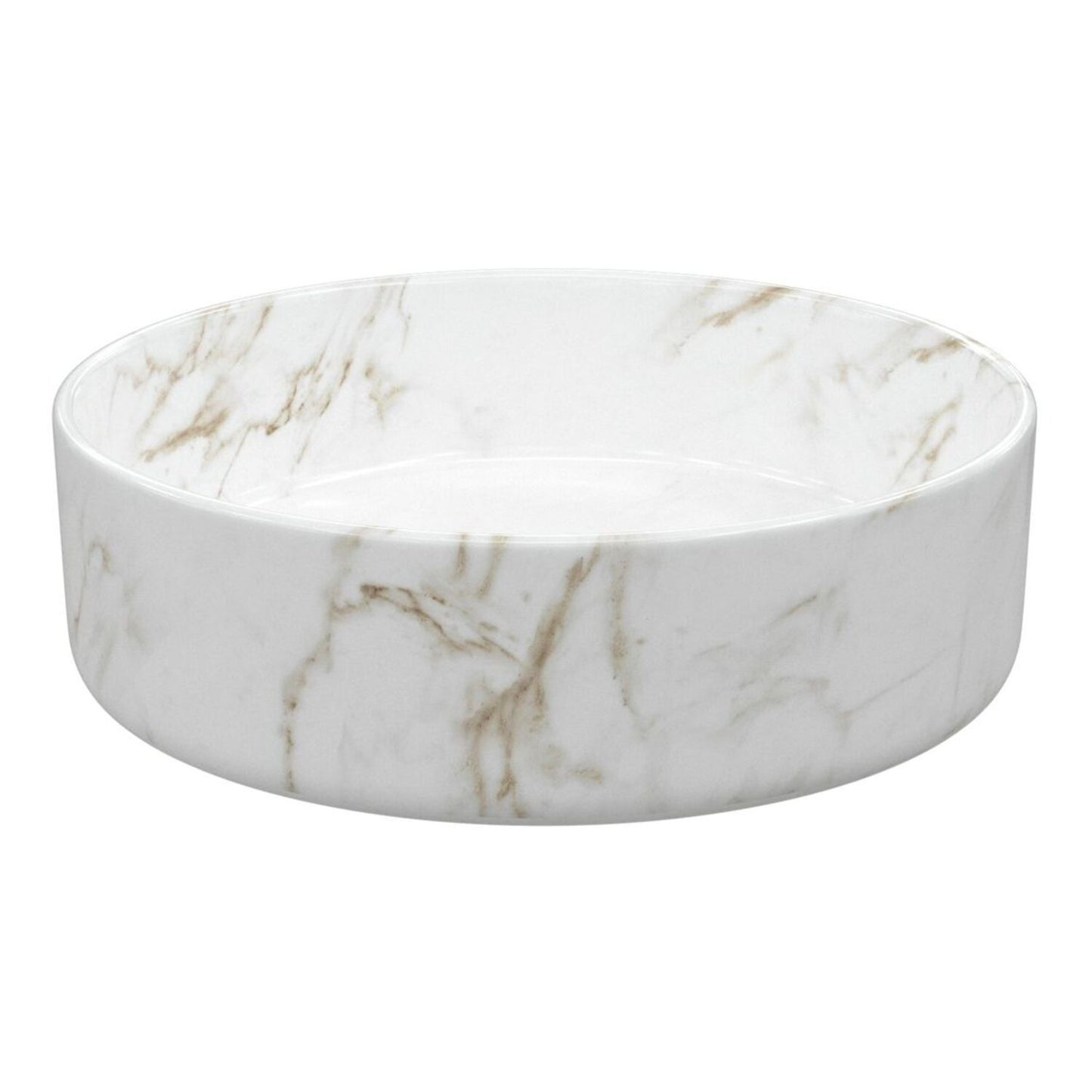 Liora Ceramic Round Washbowl & Waste