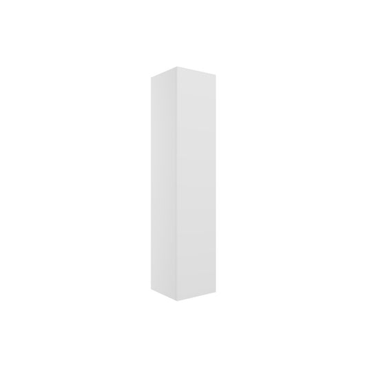 Tavira 350mm Wall Hung 1 Door Tall Unit - Matt White