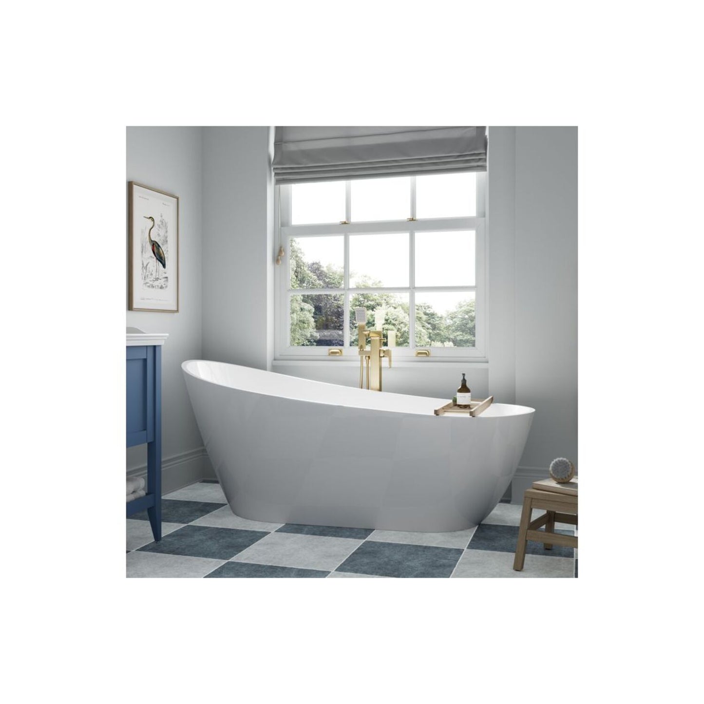 Auvira Freestanding Slipper 1500x700x690mm Bath