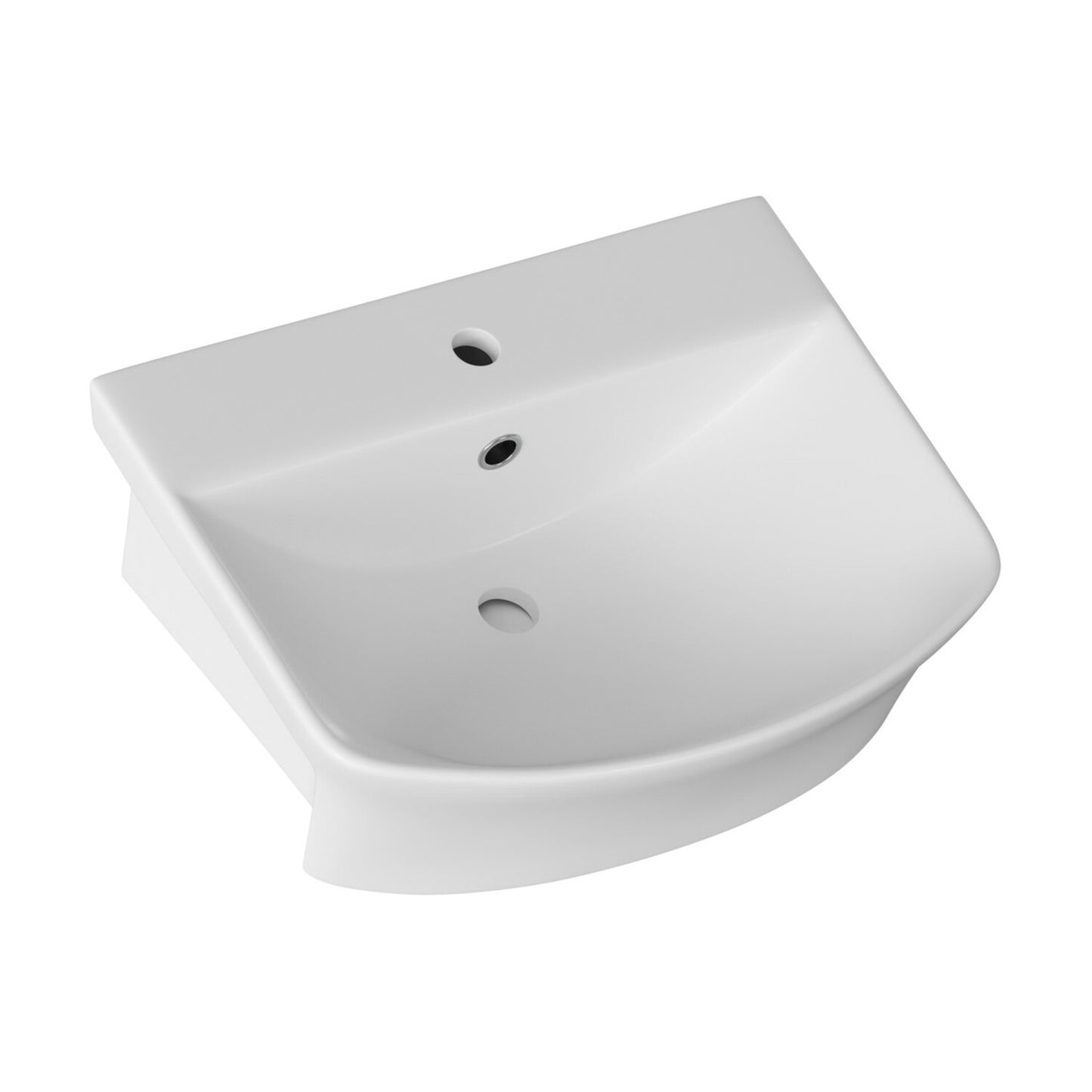 Sanja 1 Tap Hole Semi Recessed Basin 500X400mm