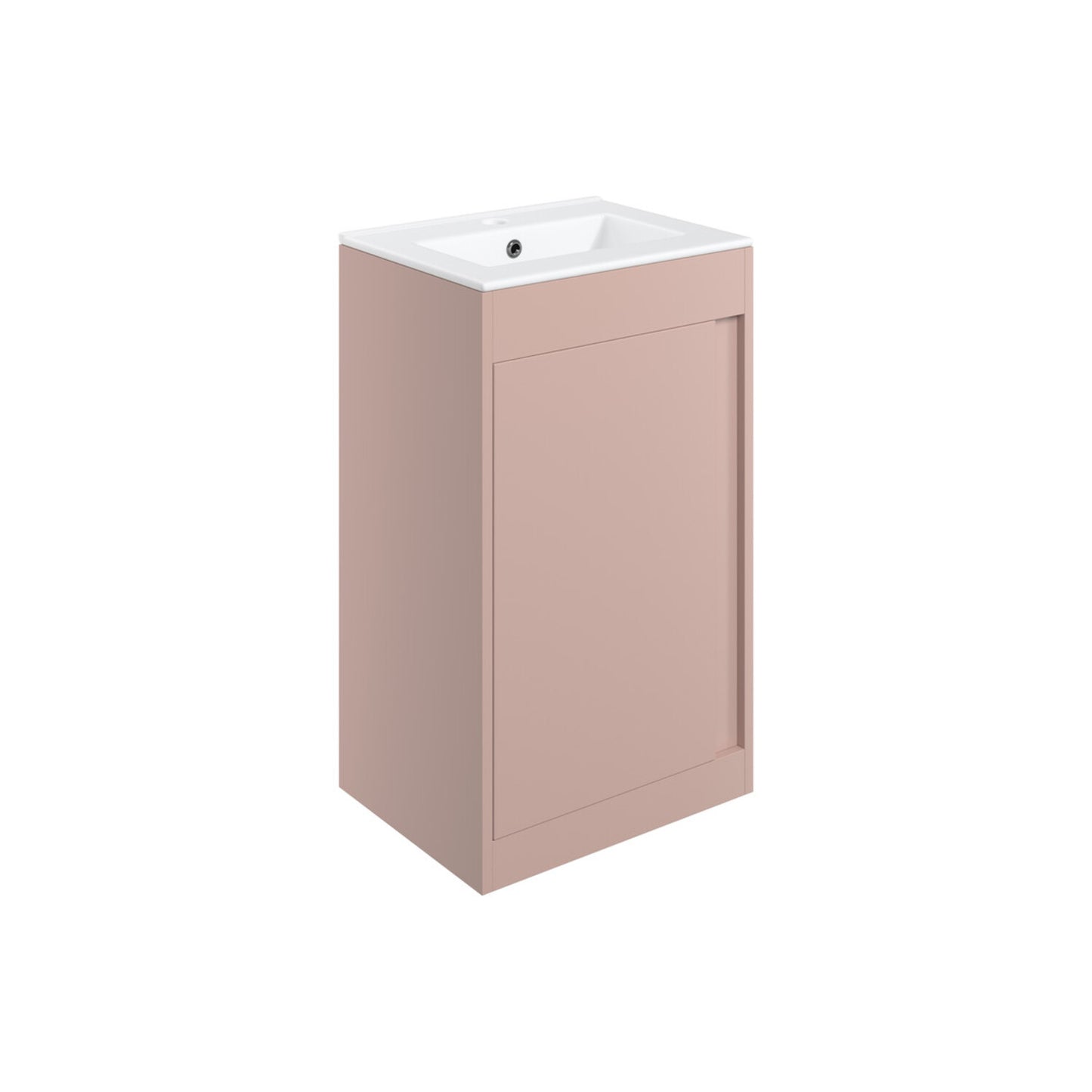 Kavena 510mm Floor Standing Unit Inc. Basin - Matt Antique Rose