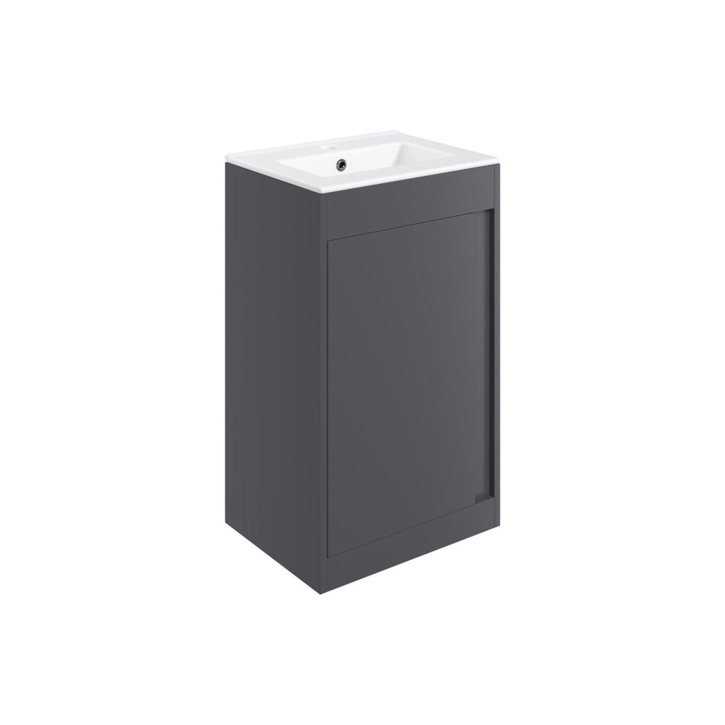 Kavena 510mm Floor Standing Unit Inc. Basin - Matt Graphite Grey