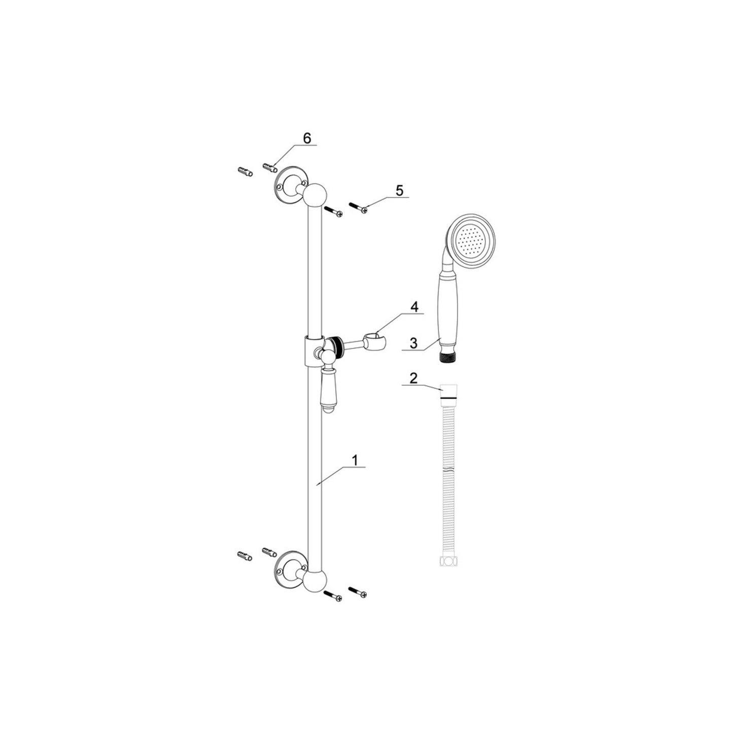 Cirava Traditional Slider Rail Kit