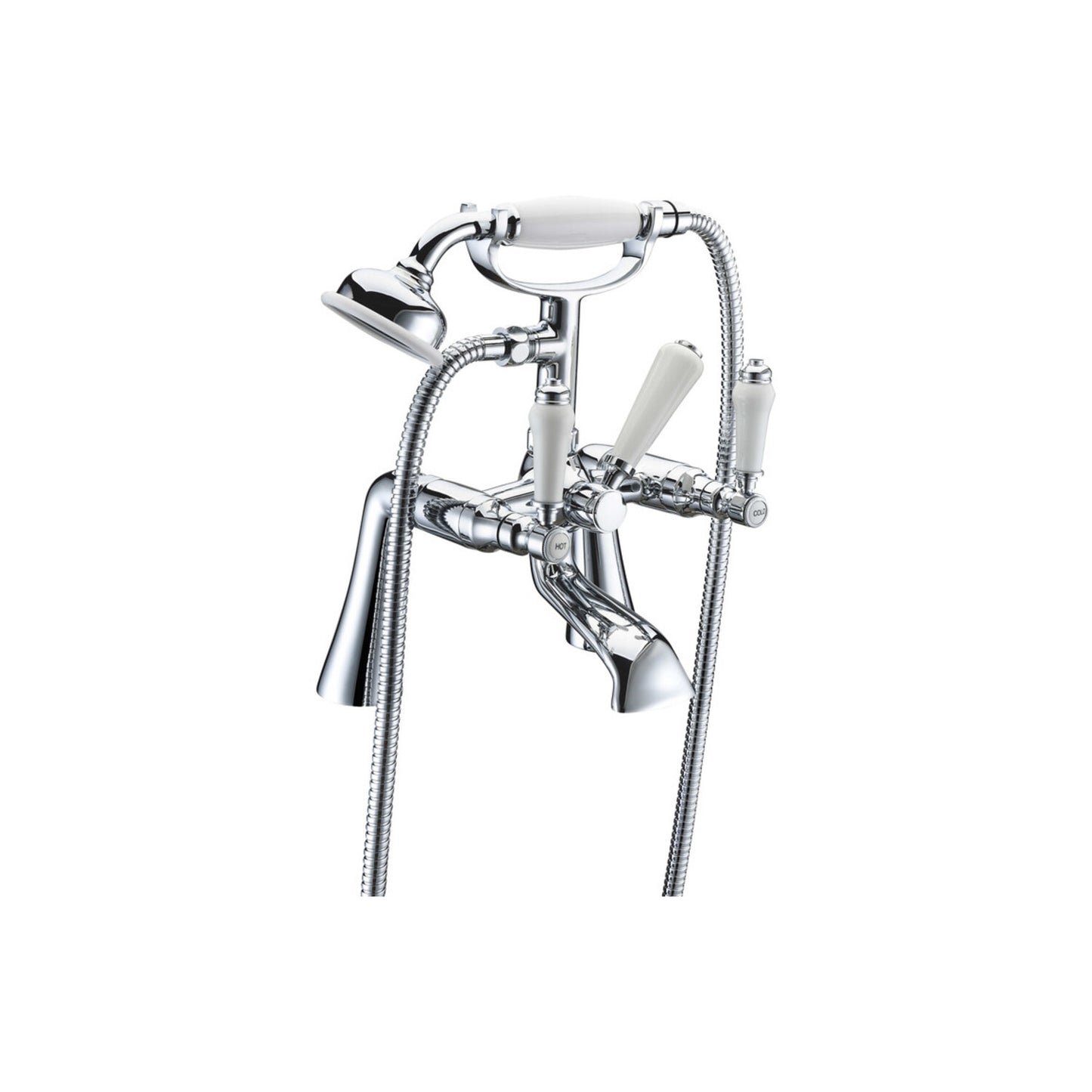 Lunet Bath/Shower Mixer - Chrome