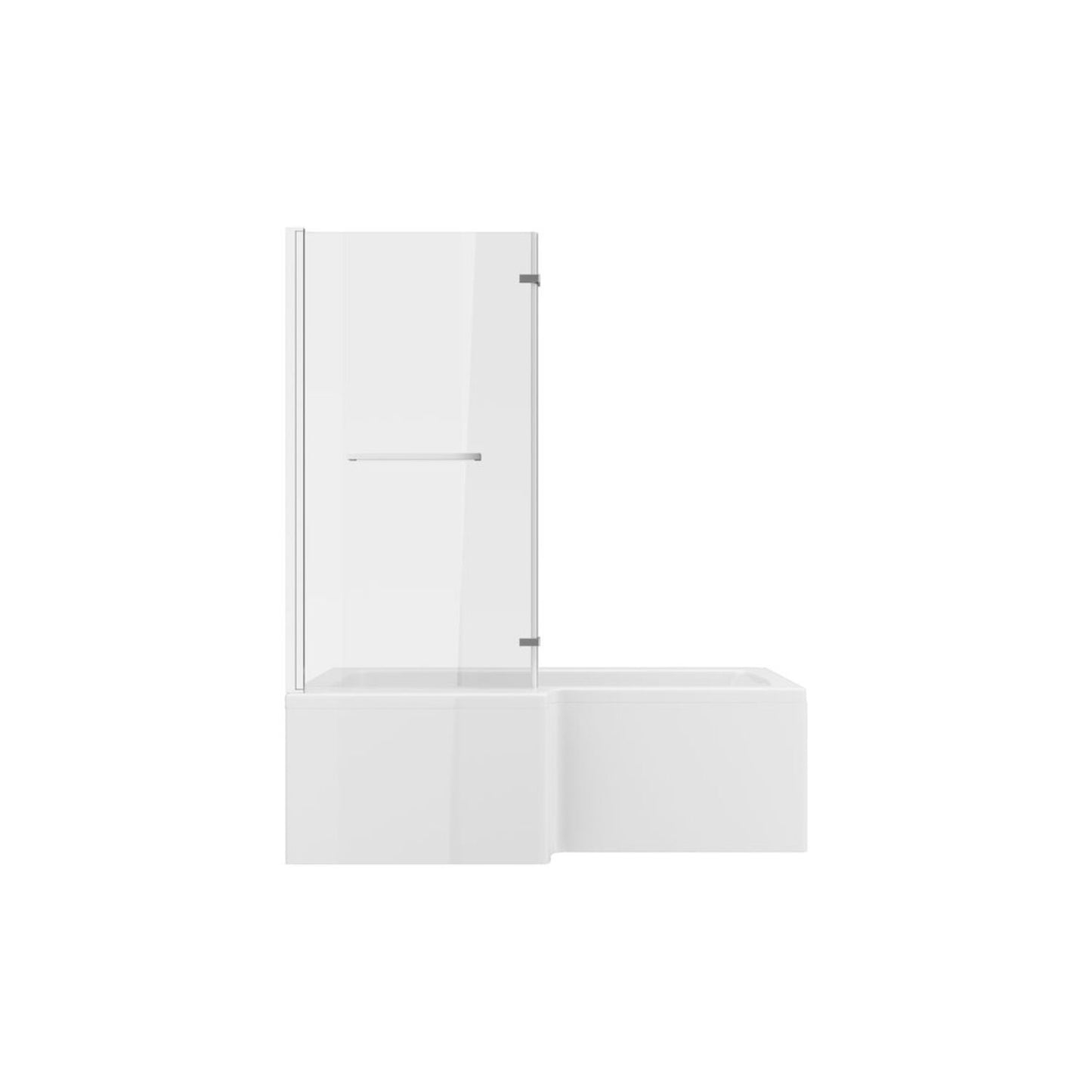 Vessari L Shape 0 Tap Hole Shower Bath Pack L 1700 X W 850 X H 560mm