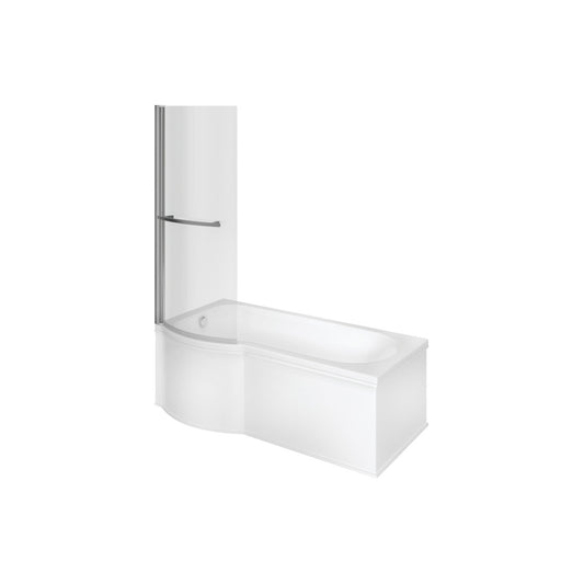 Xalana P Shape 0 Tap Hole Shower Bath Pack L 1700 X W 850 X H 560mm
