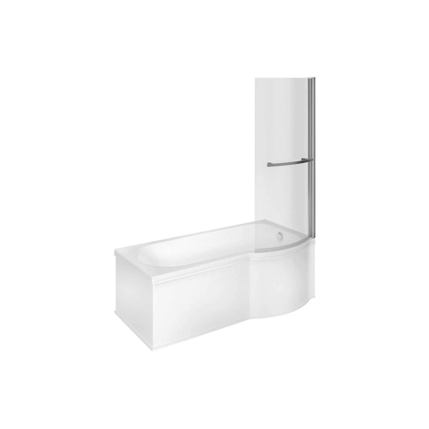 Xalana P Shape 0 Tap Hole Shower Bath Pack L 1700 X W 850 X H 560mm