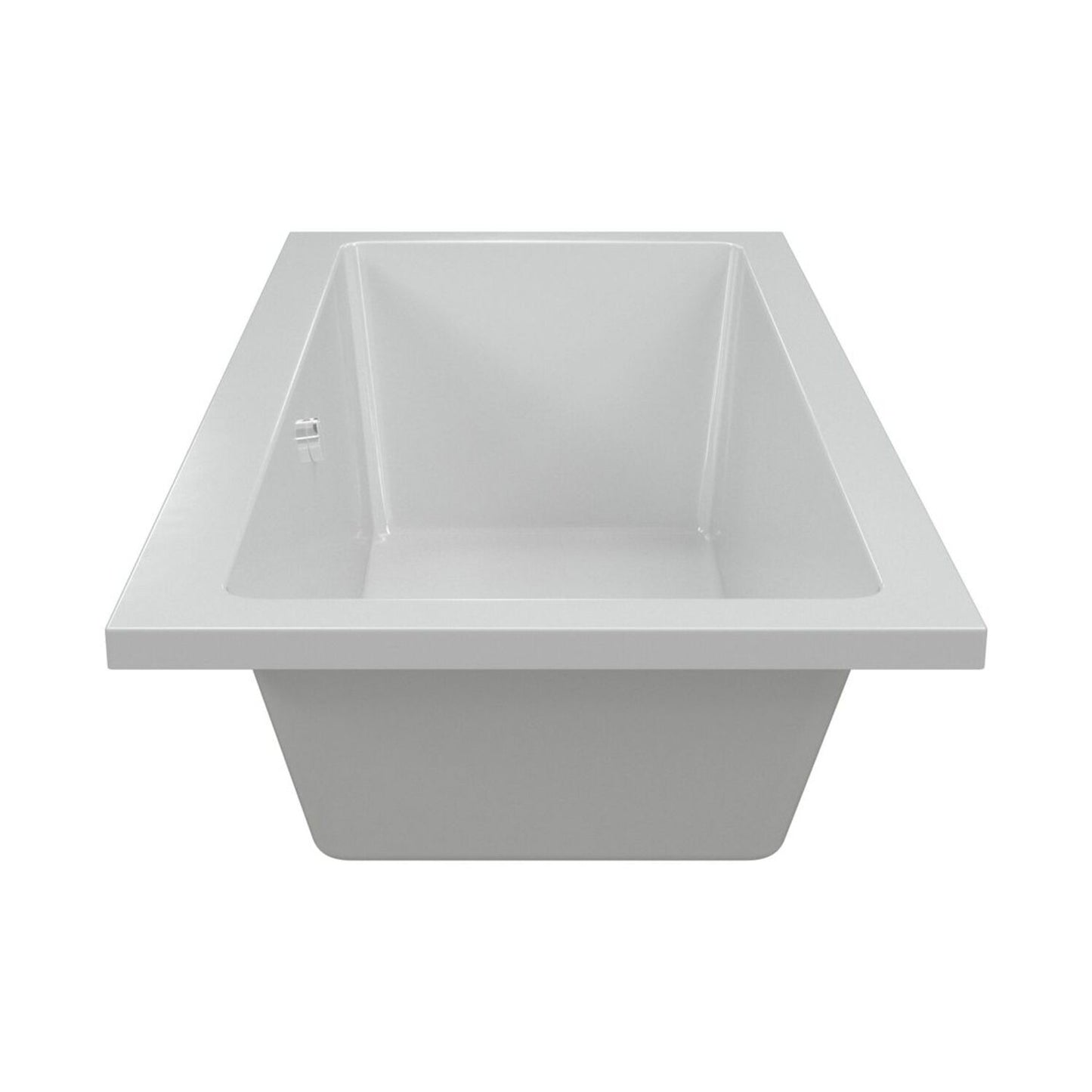 Vessari Square Double End 0 Tap Hole Bath W/Legs