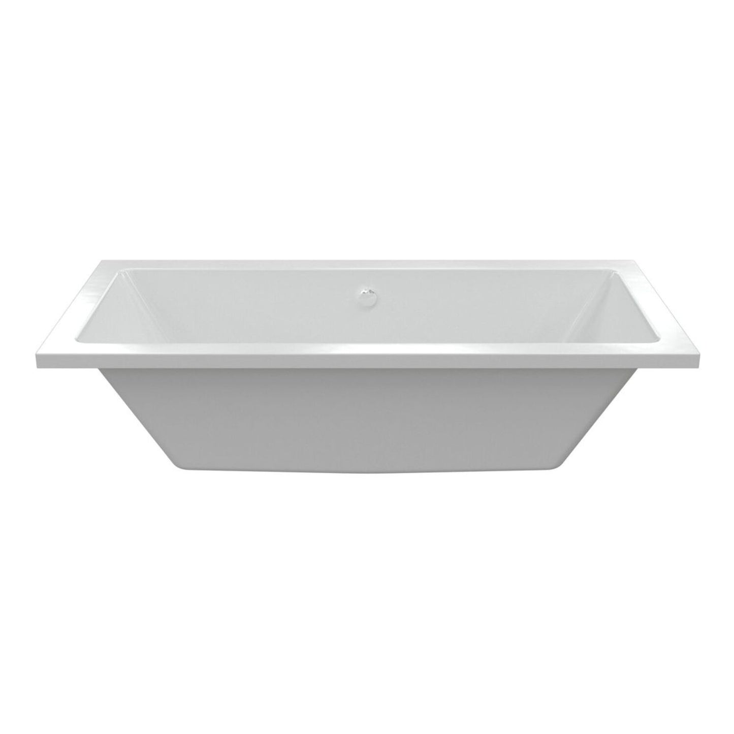 Vessari Square Double End Supercast 0 Tap Hole Bath W/Legs