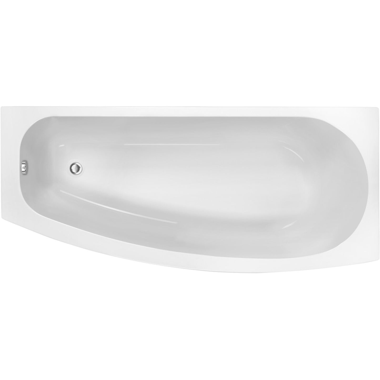 Quelani Space Saving 0 Tap Hole Bath W/Legs L 1700 X W 740 X H 560mm