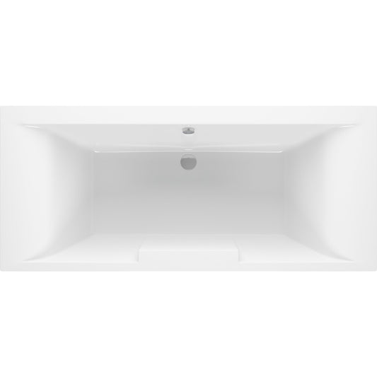 Solari Deluxe Square Double End 1700x750x550mm 0 Tap Hole Bath w/Legs