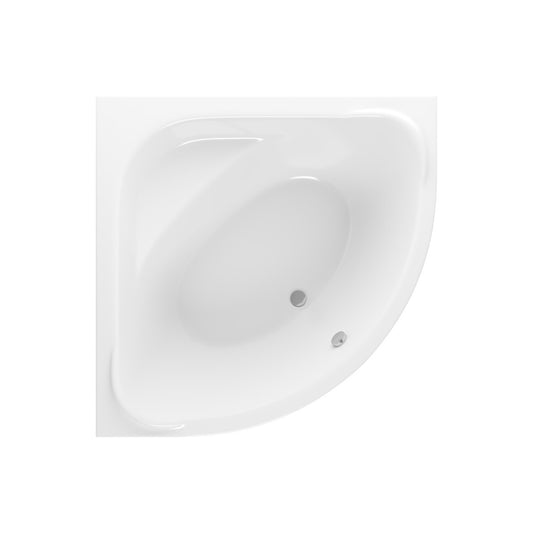 Tuviah Standard 1350x1350x620mm 0 Tap Hole Corner Bath w/Legs