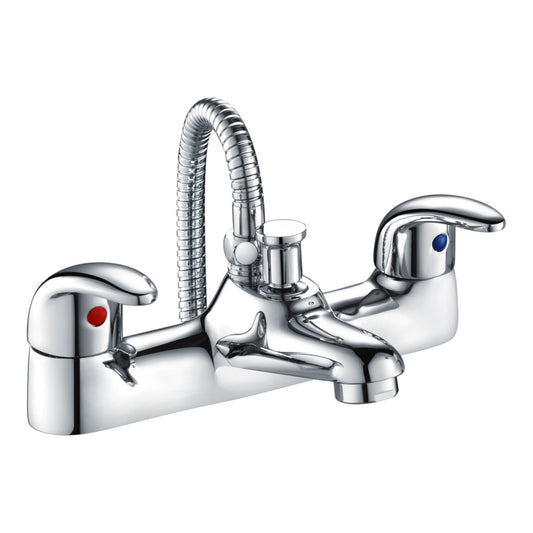 Novira Low Pressure Bath/Shower Mixer - Chrome