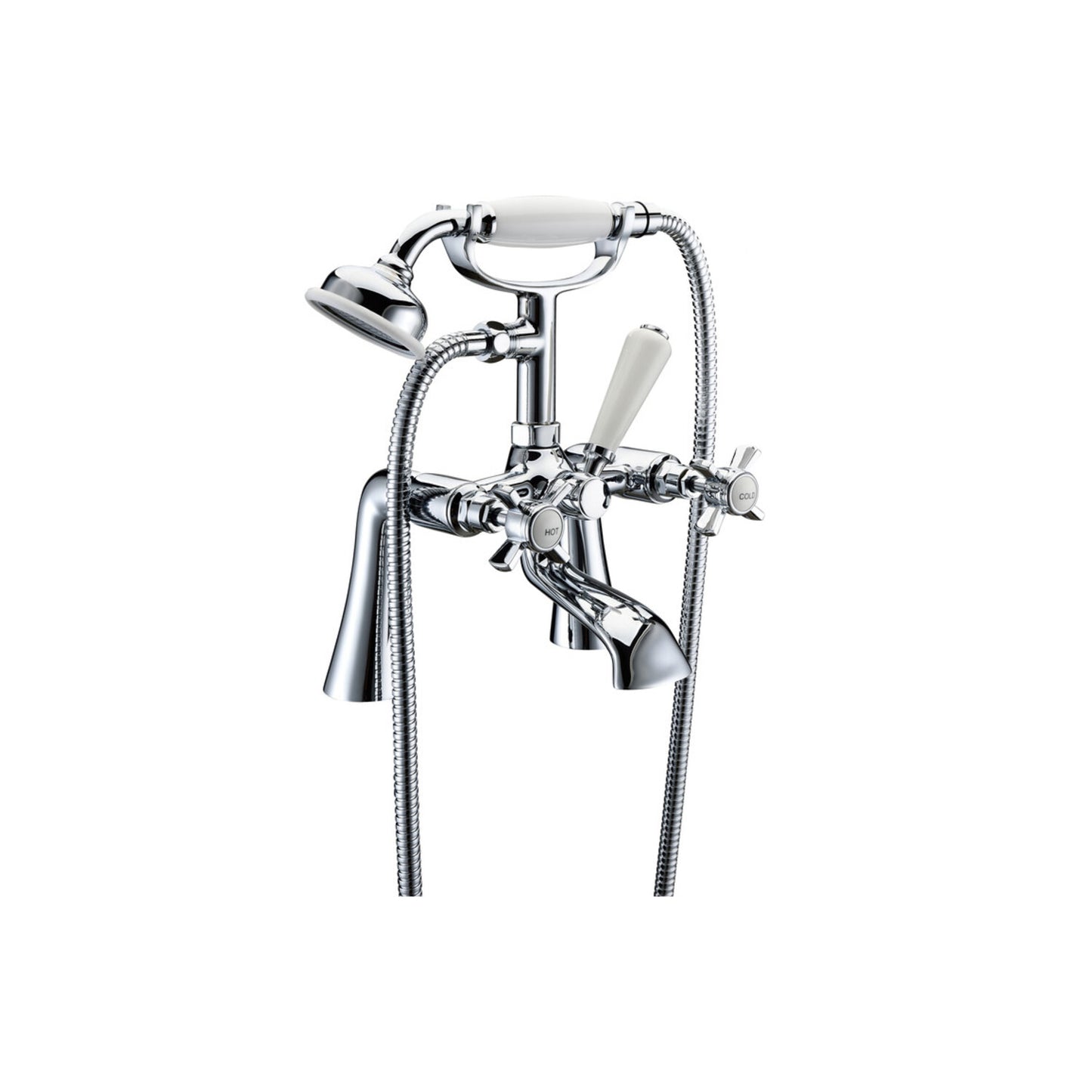 Elvra Bath/Shower Mixer - Chrome