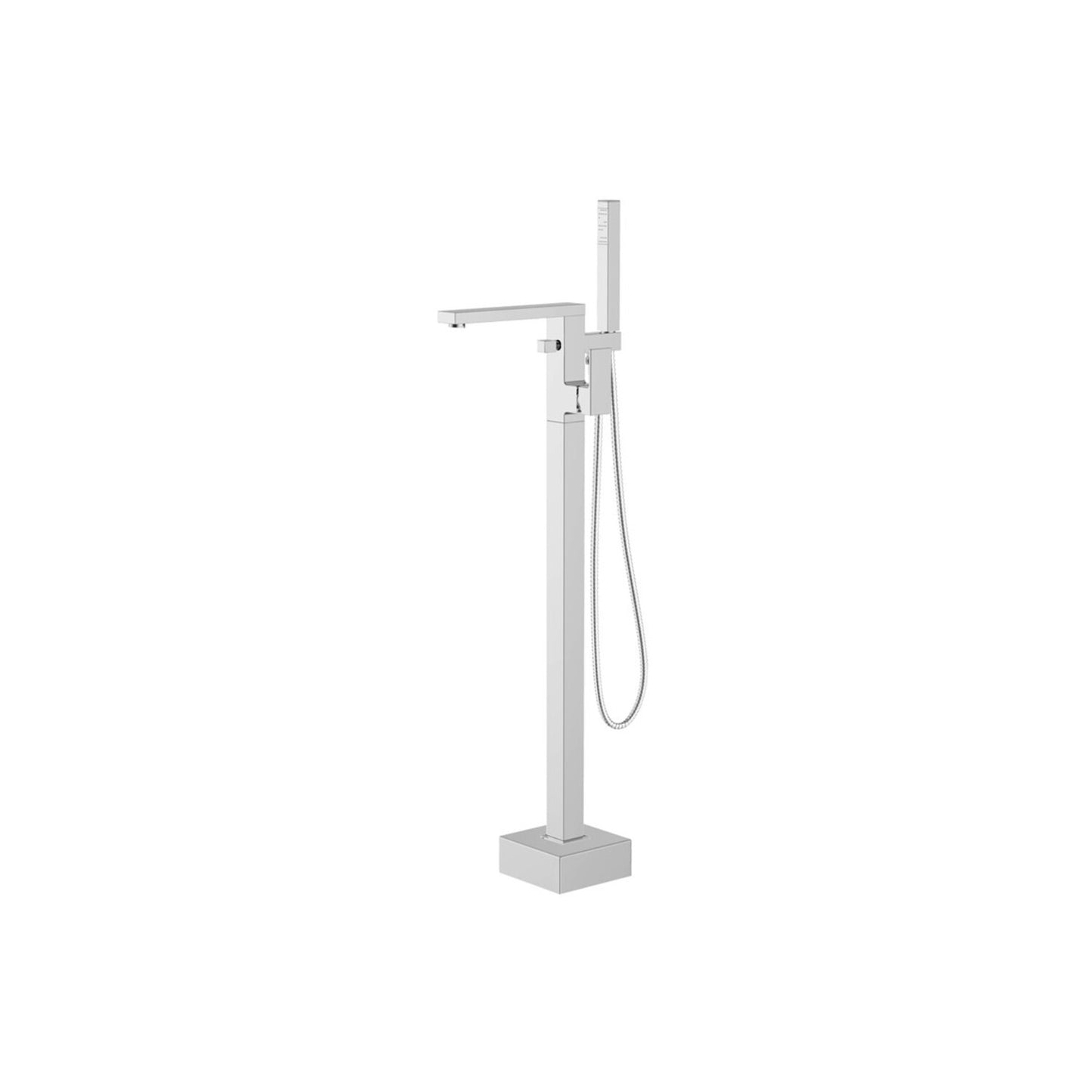 Yunel Floor Standing Bath/Shower Mixer - Chrome