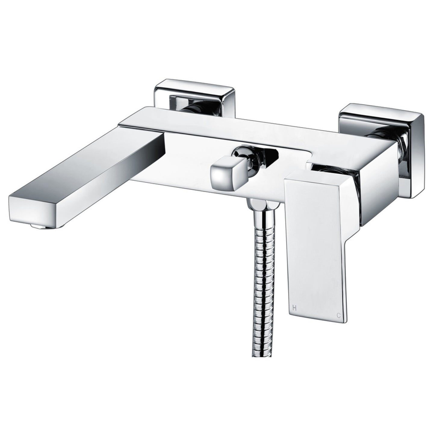 Yunel Wall Mounted Shower Mixer & Shower Kit - Chrome
