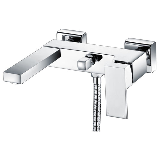 Yunel Wall Mounted Shower Mixer & Shower Kit - Chrome