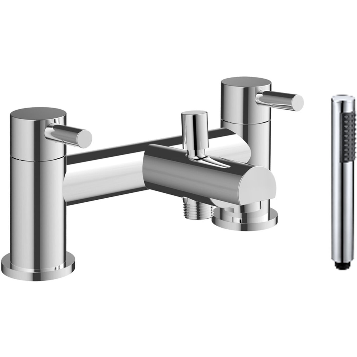 Isari Bath/Shower Mixer & Bracket - Chrome
