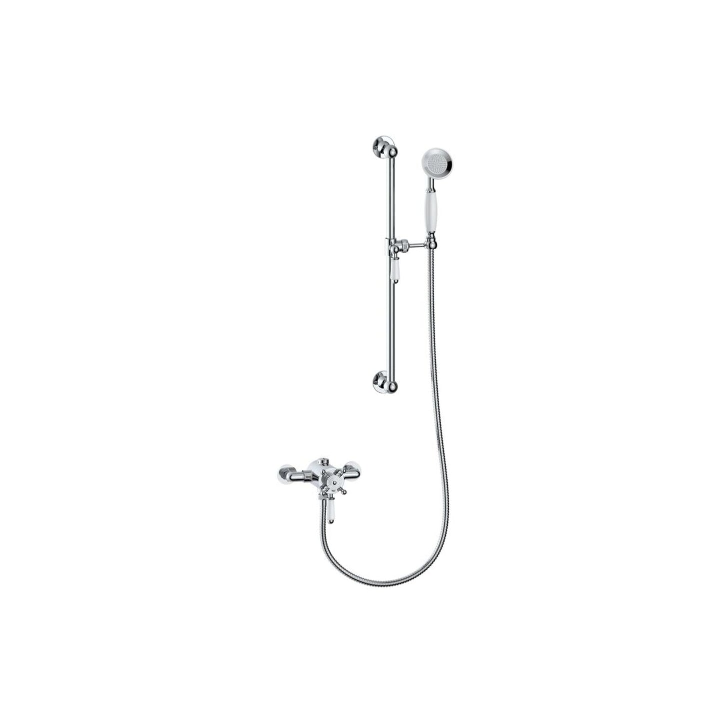 Cirava Concentric Single Outlet Shower Valve & Riser Kit Pack 1