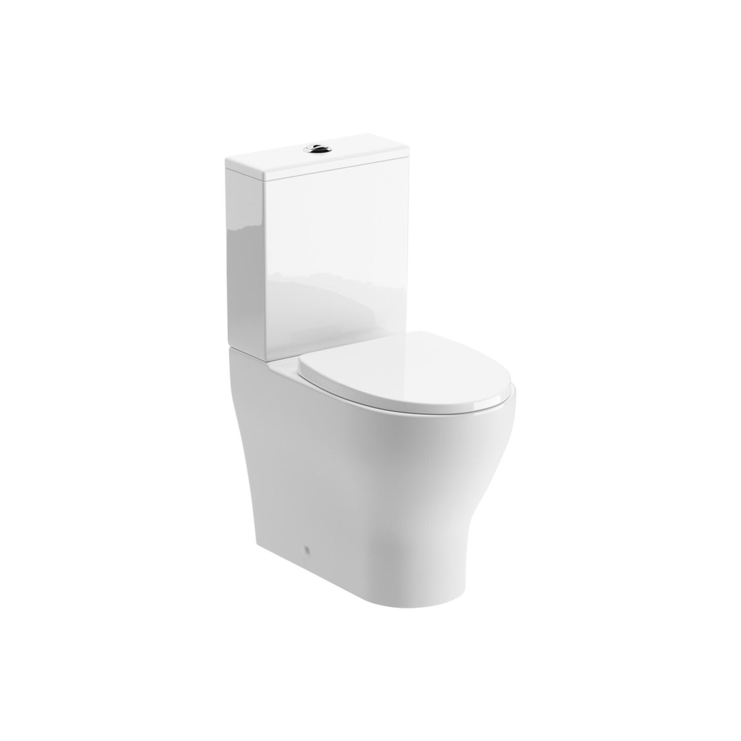 Lirien Rimless Short Projection Close Coupled Fully Shrouded WC & Soft Close Seat