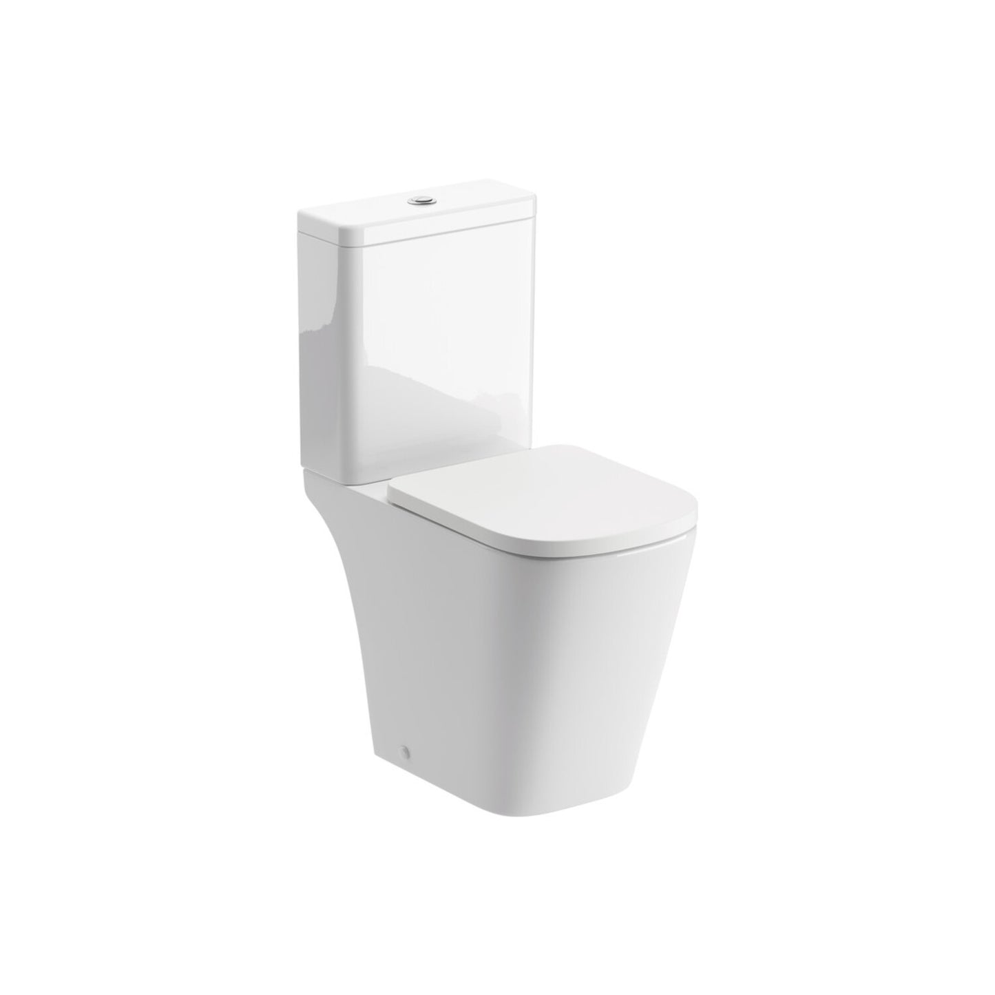 Tahlia Rimless Close Coupled Open Back Short Projection WC & Soft Close Seat