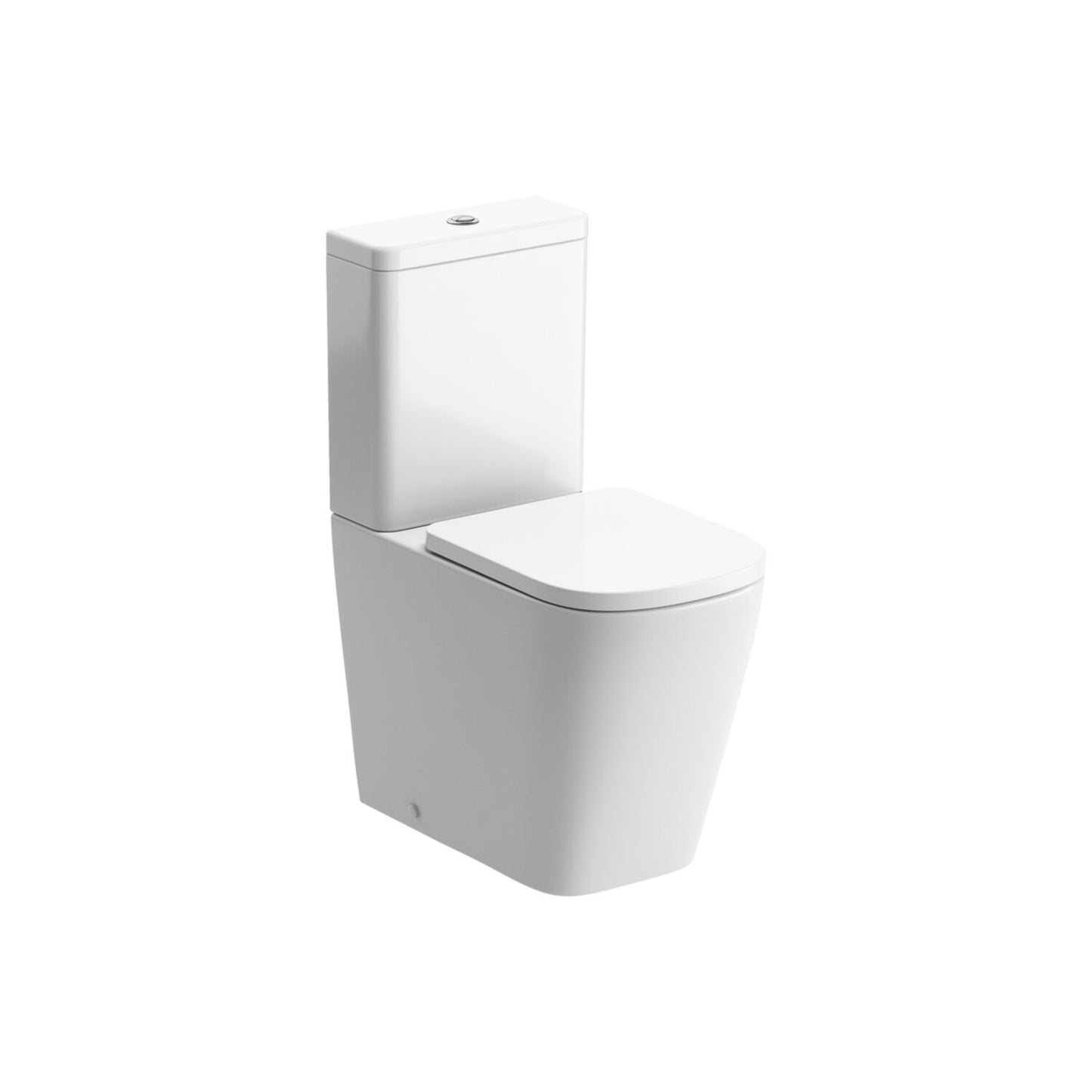 Tahlia Rimless Close Coupled Fully Shrouded Short Projection WC & Soft Close Seat