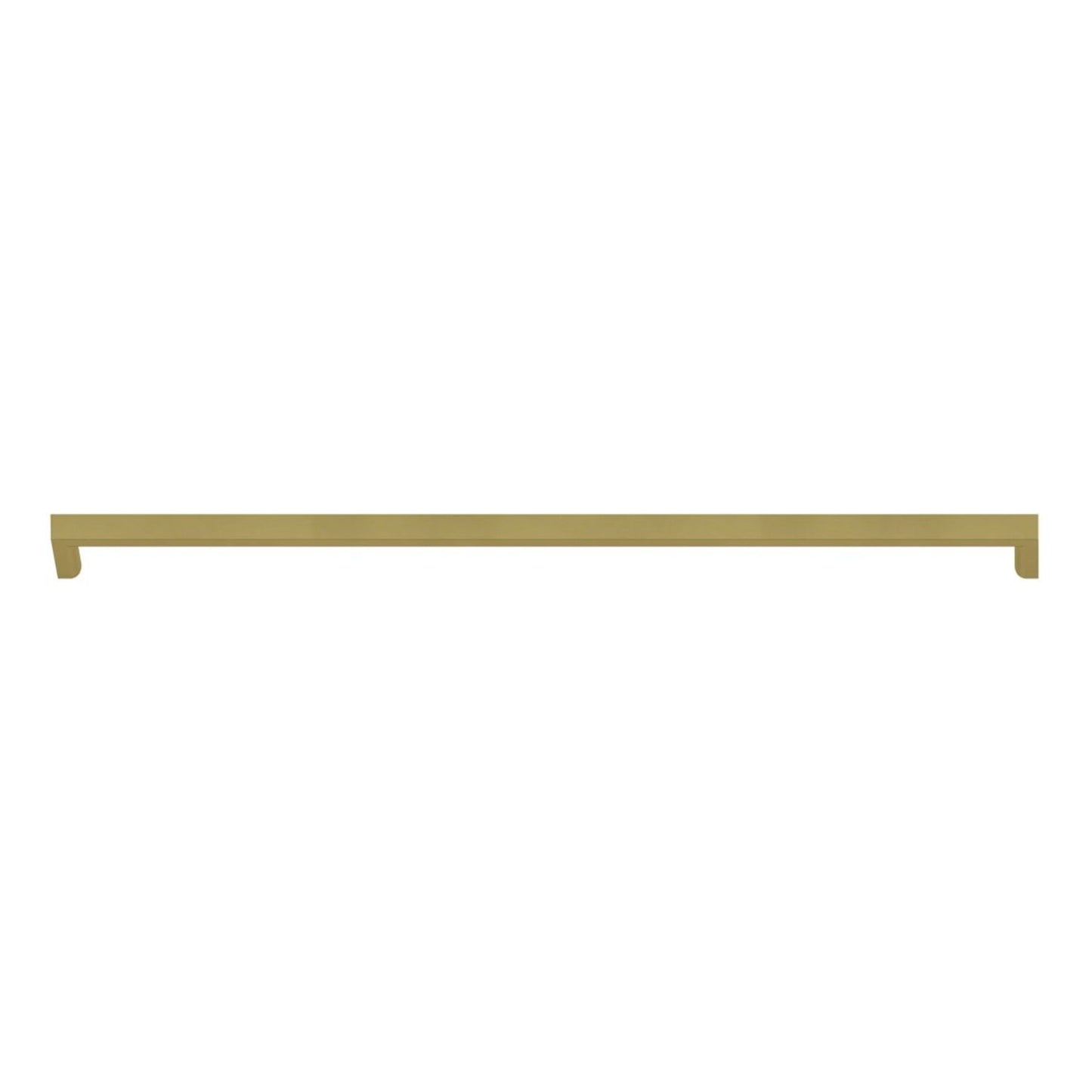 330mm Slim D-Shape Handle - Brushed Brass