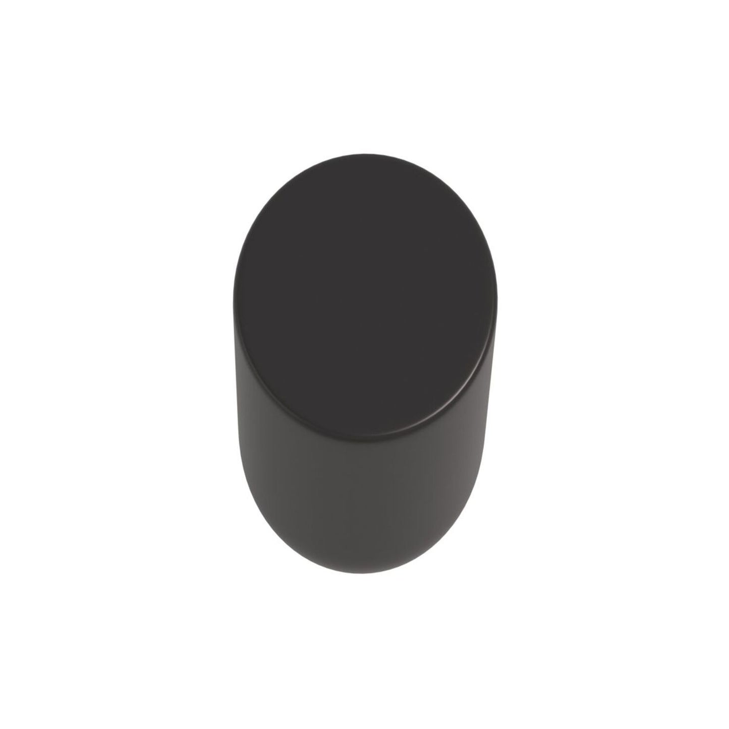 23mm Modern Knob Handle - Matt Black