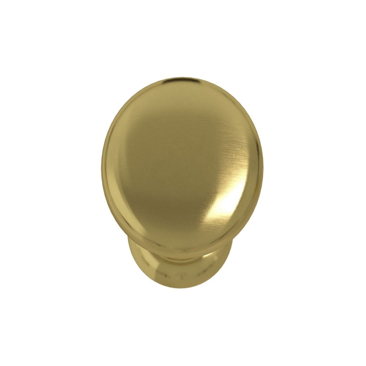 38mm Round Knob Handle - Brushed Brass