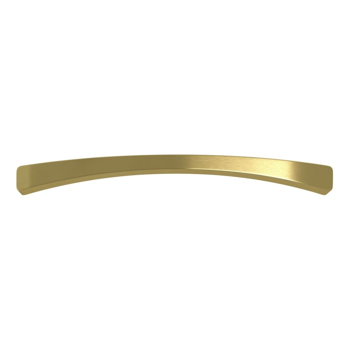 170mm Bow Handle - Brushed Brass