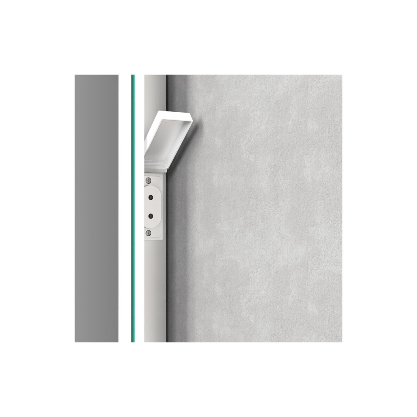 Caelia Rectangle Front-Lit LED Mirror
