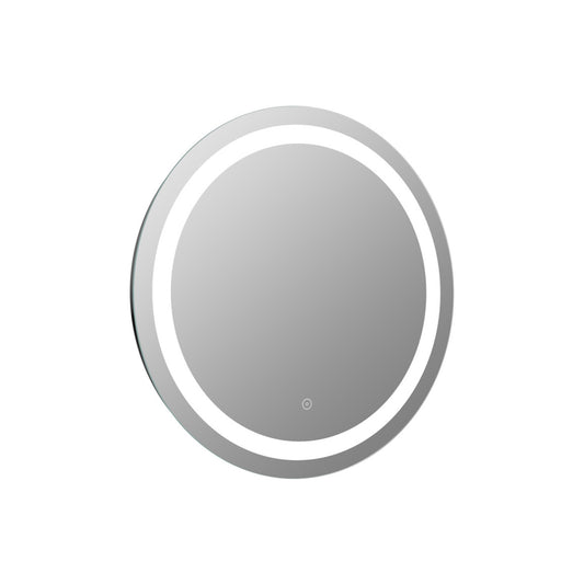 Elura 600mm Round Front-Lit LED Mirror