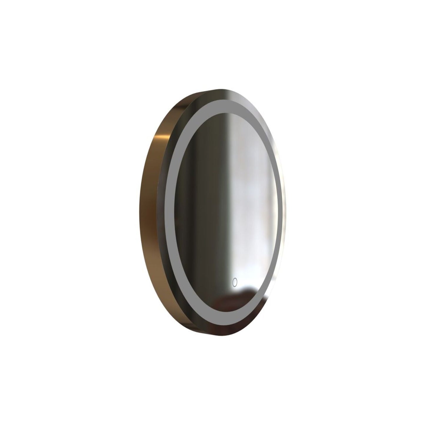 Elura 600mm Round Front-Lit LED Mirror