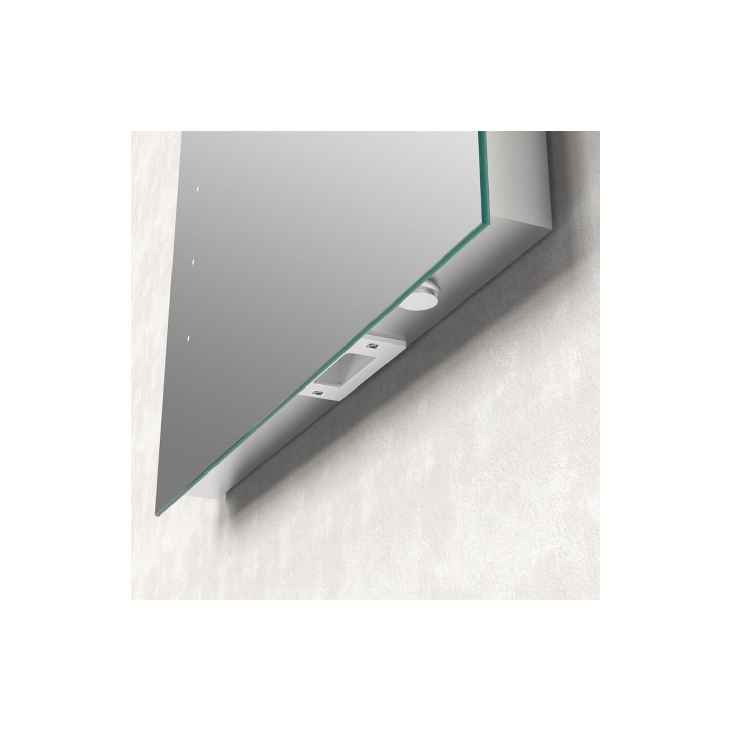 Florea Rectangle Battery-Operated LED Mirror