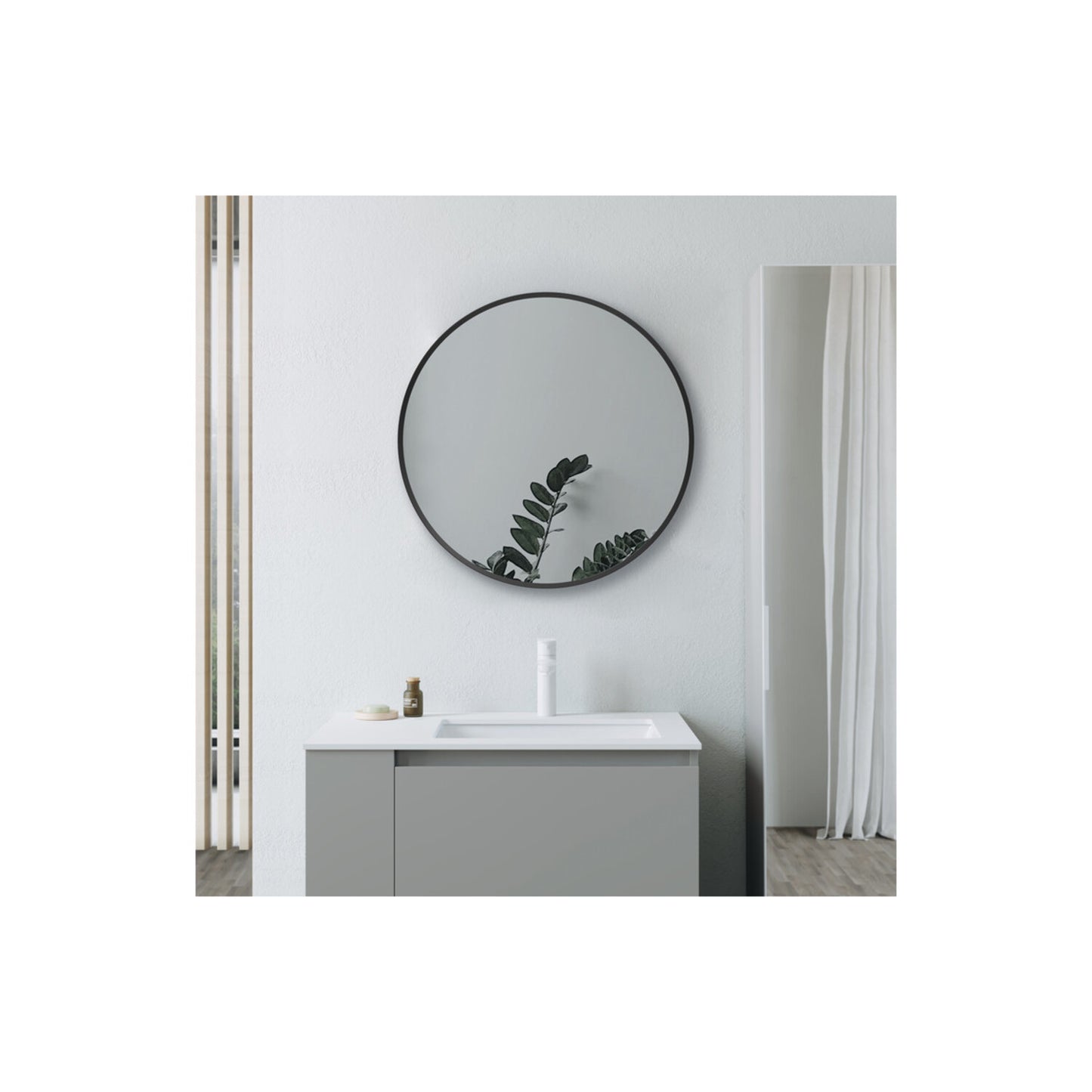 Kaela Round Mirror