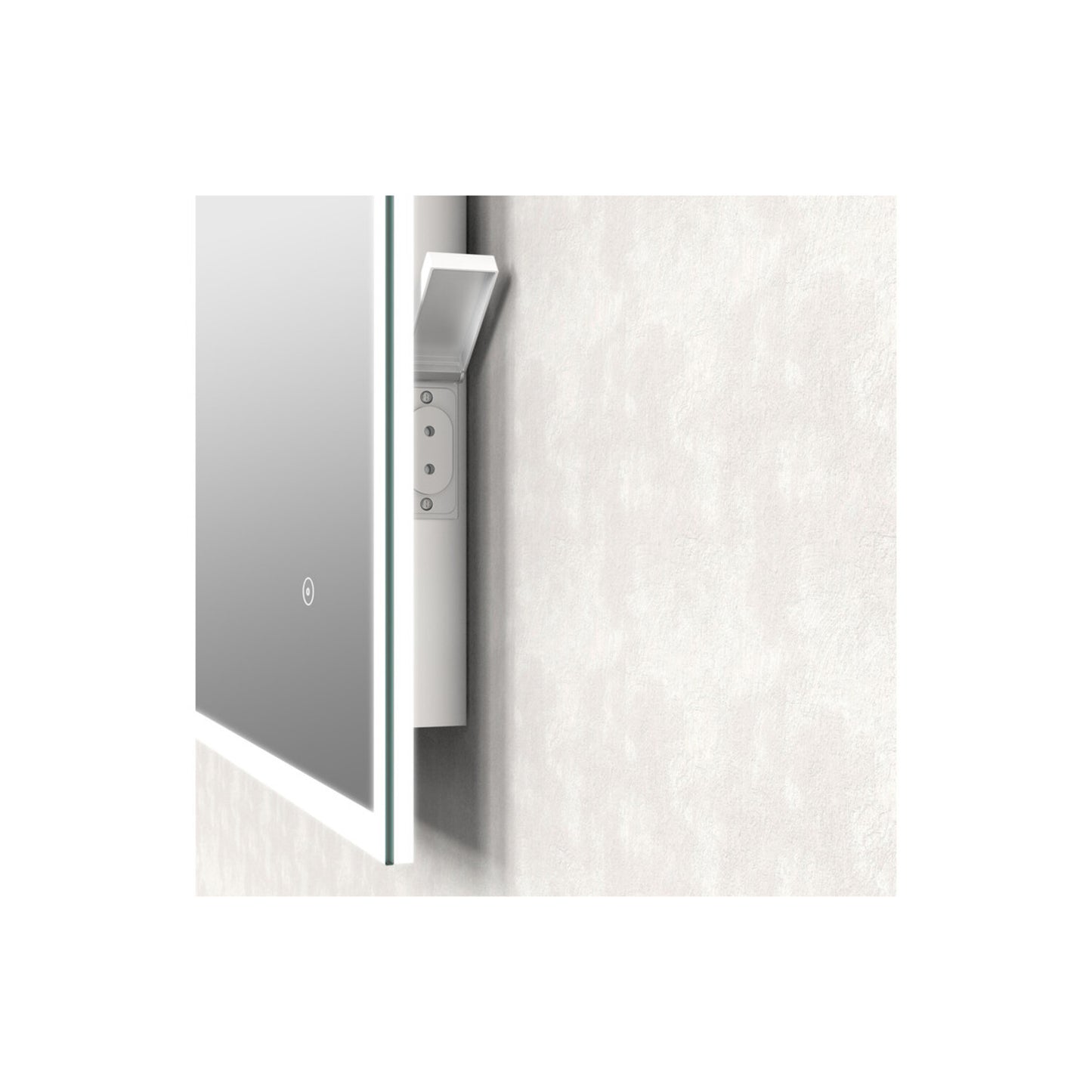 Xalina Rectangle Edge-Lit LED Mirror
