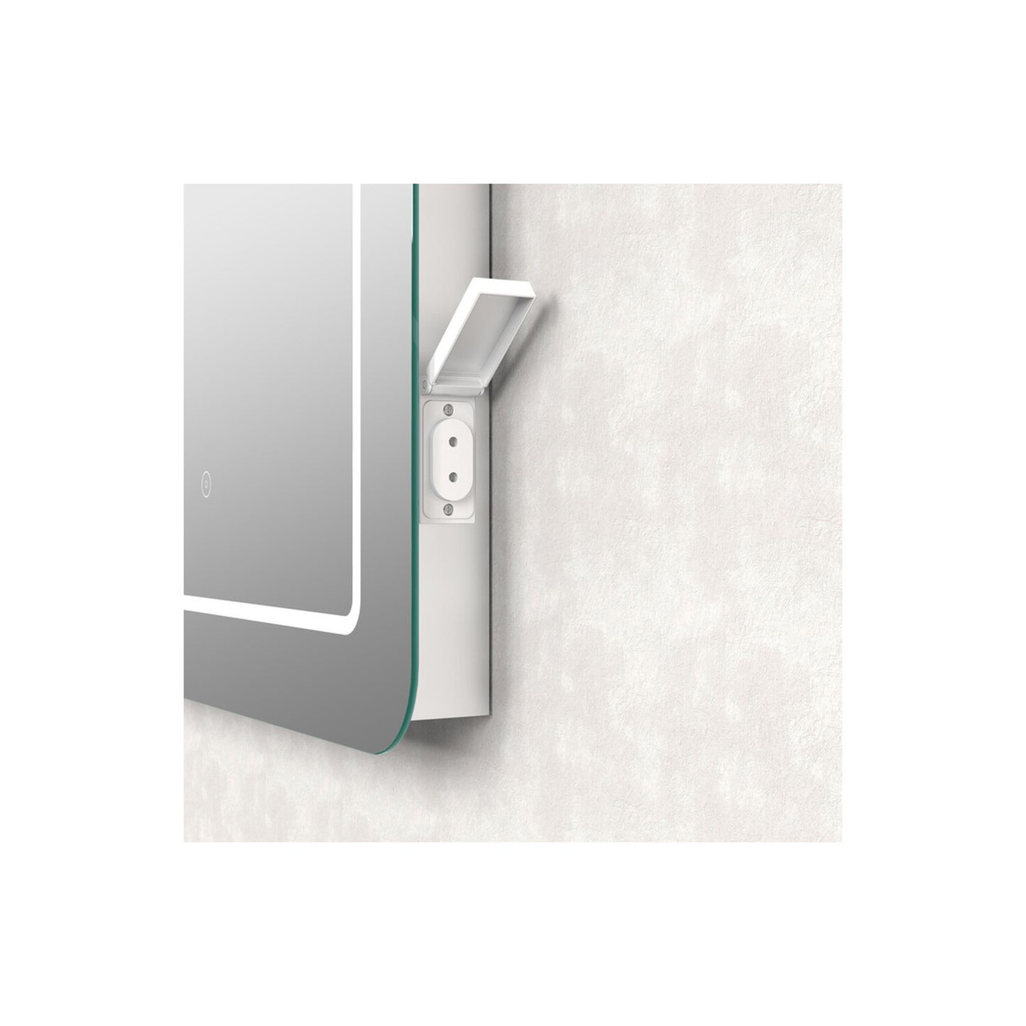 Aelira Rectangle Front-Lit LED Mirror