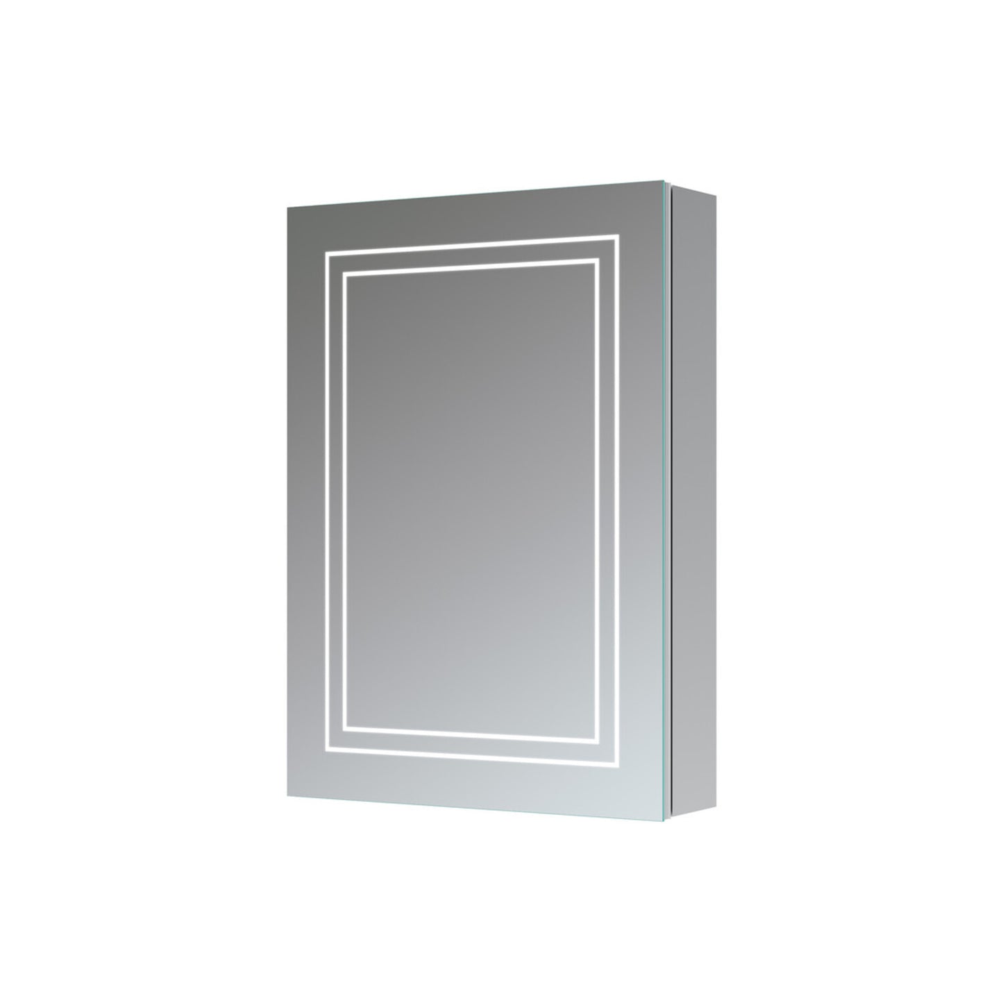 Evania 500mm 1 Door Front-Lit LED Mirror Cabinet