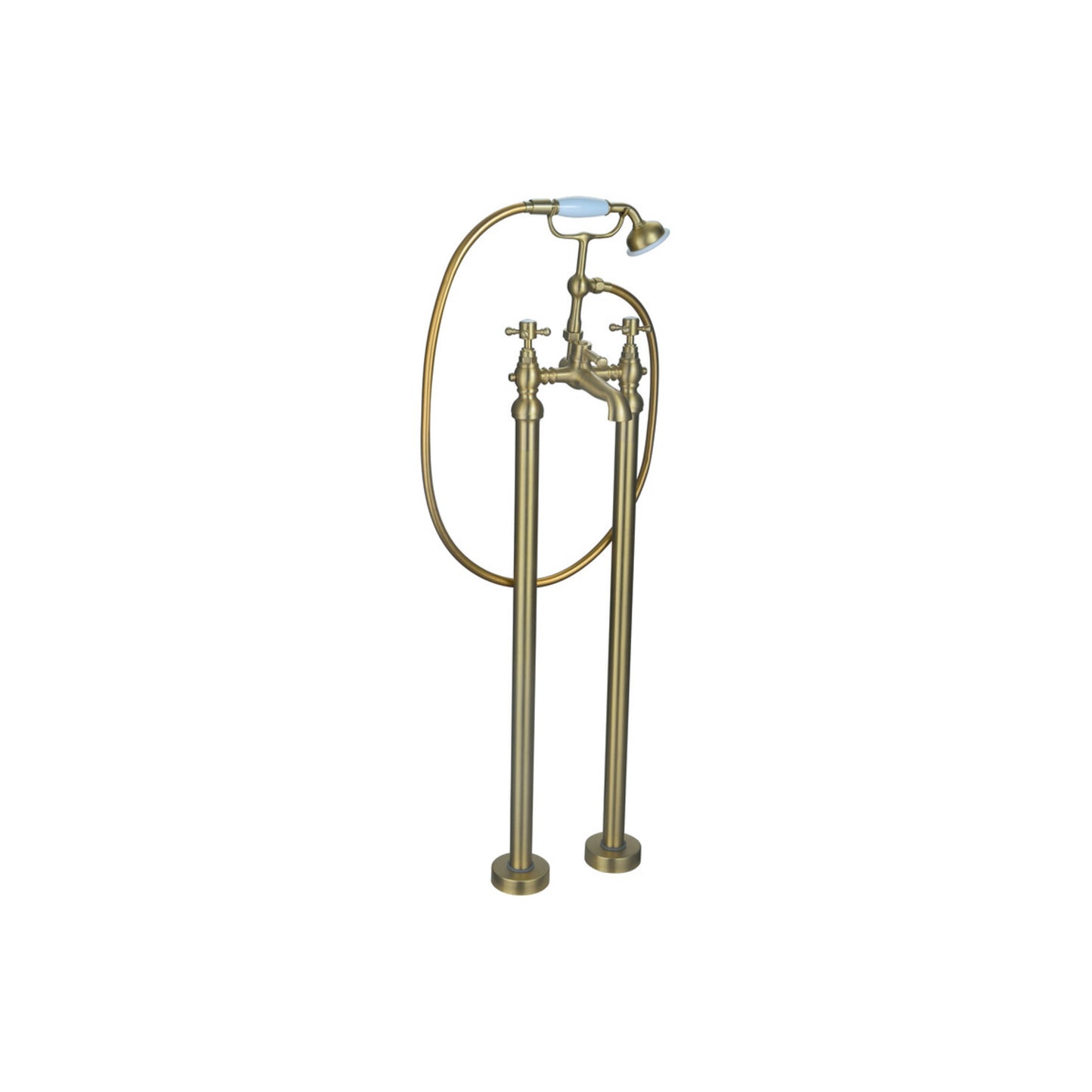 Virell Floor Standing Bath/Shower Mixer & Shower Kit