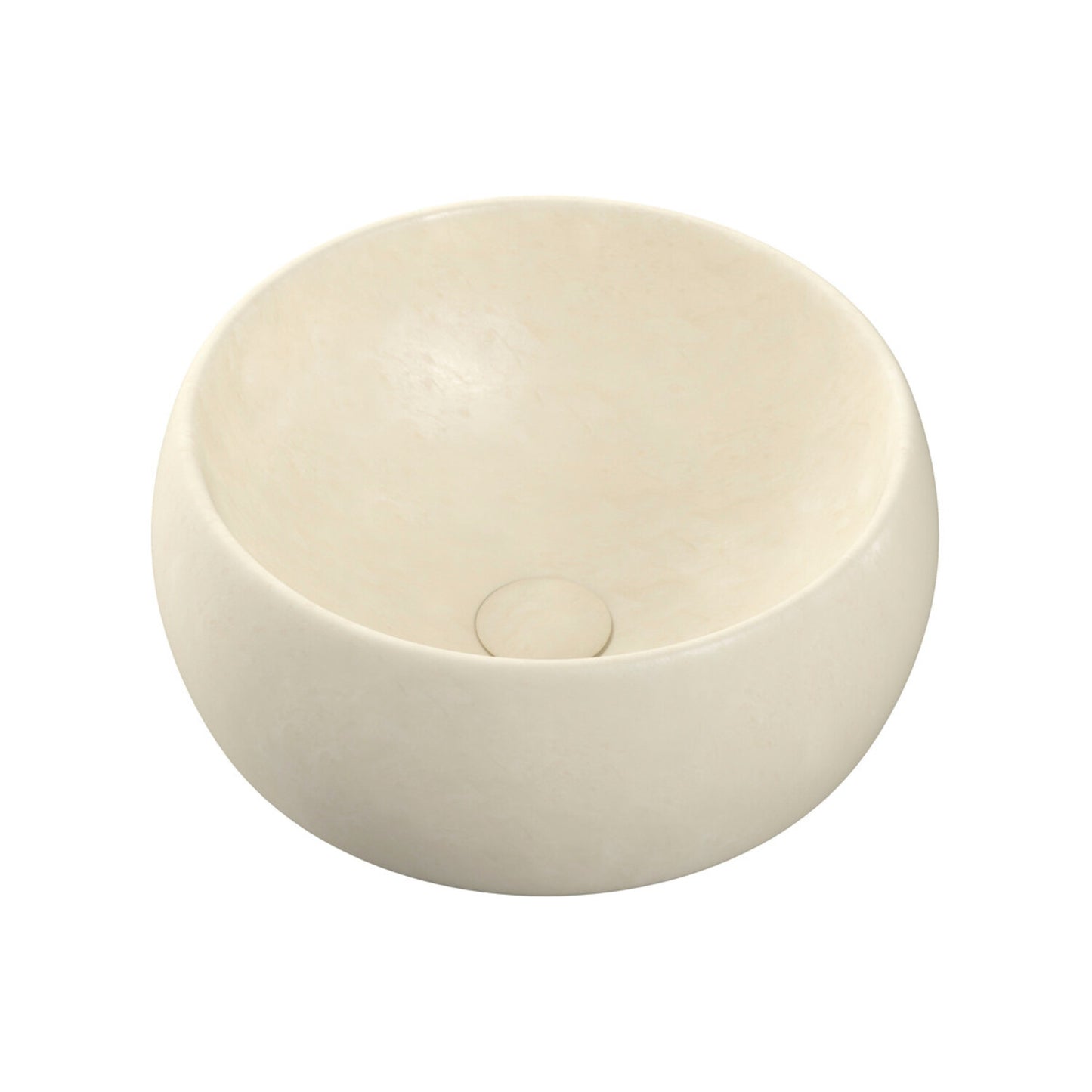 Hima 400mm Ceramic Washbowl - Stone Effect