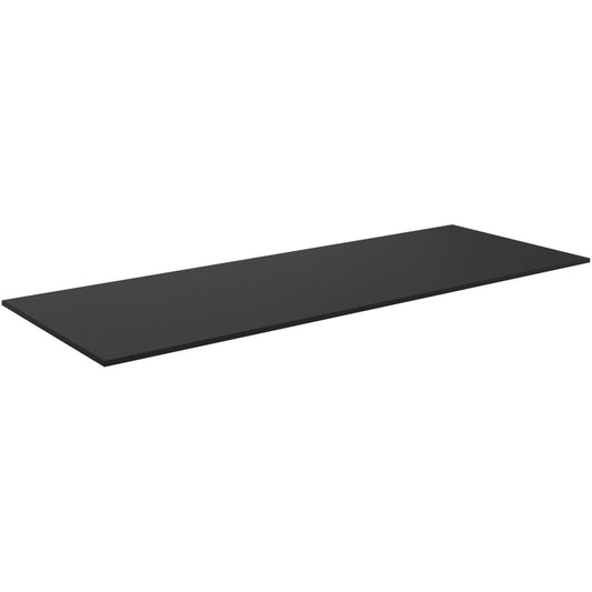Zenari High (1210x460x10mm) Pressure Laminate Worktop - Urban Black