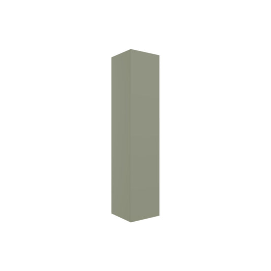 Tavira 350mm Wall Hung 1 Door Tall Unit - Matt Olive Green